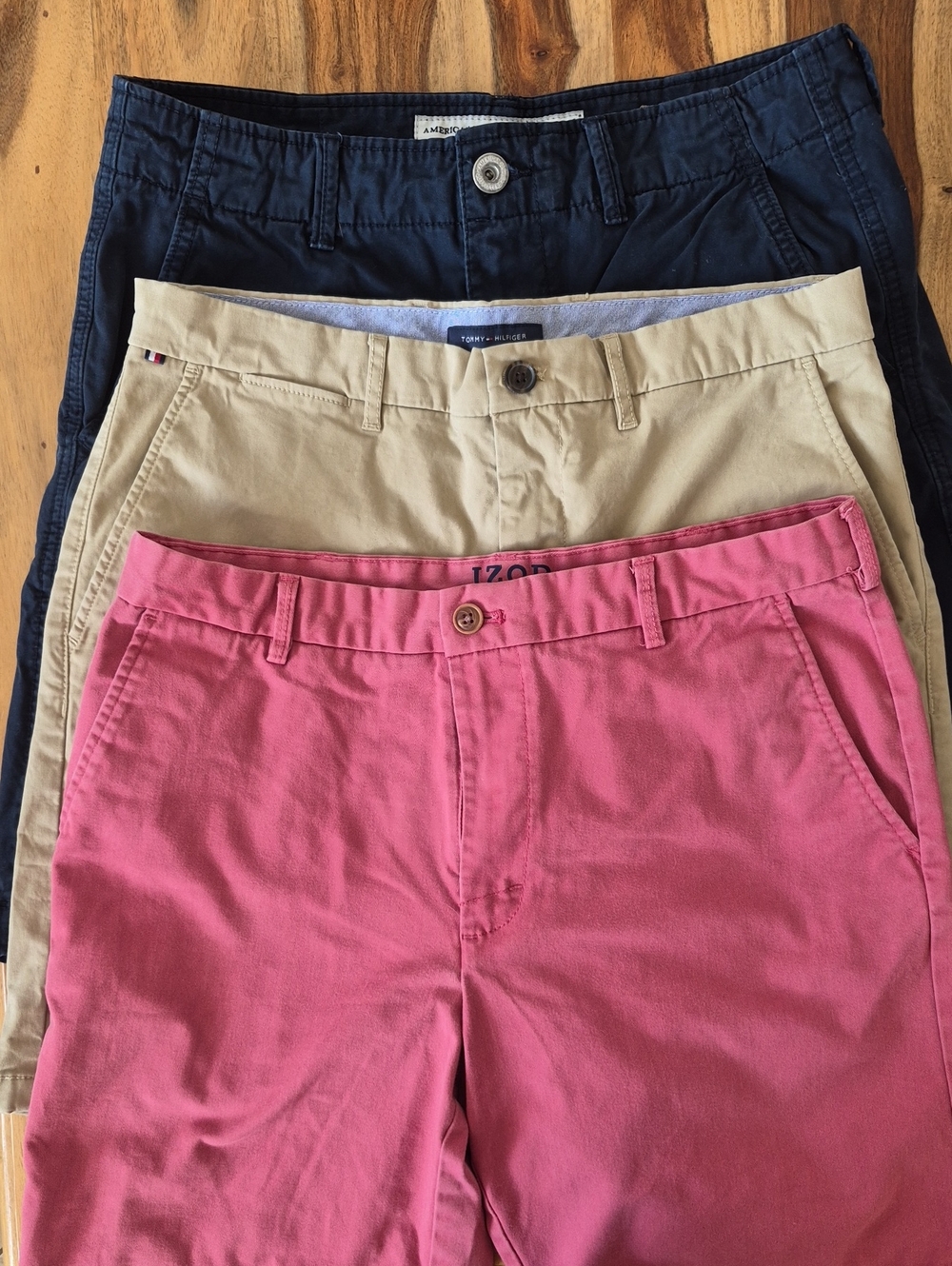 Mens Cotton Shorts (3) Sz 32W